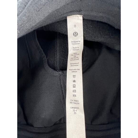 Lululemon Loungeful High-Rise Wide Leg Crop Black - Picture 7 of 11